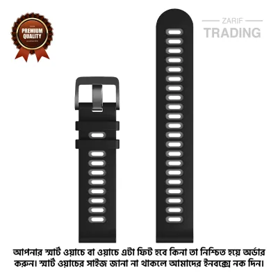 22mm Smart Watch Silicone Premium Multi Color Strap Universal Interface Watch Belt for Unisex Suitable for Square Shape Watch High Quality Replacement Wristband